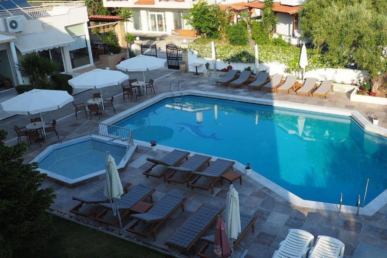 Evridiki Hotel Skala Fourkas Ngoại thất bức ảnh