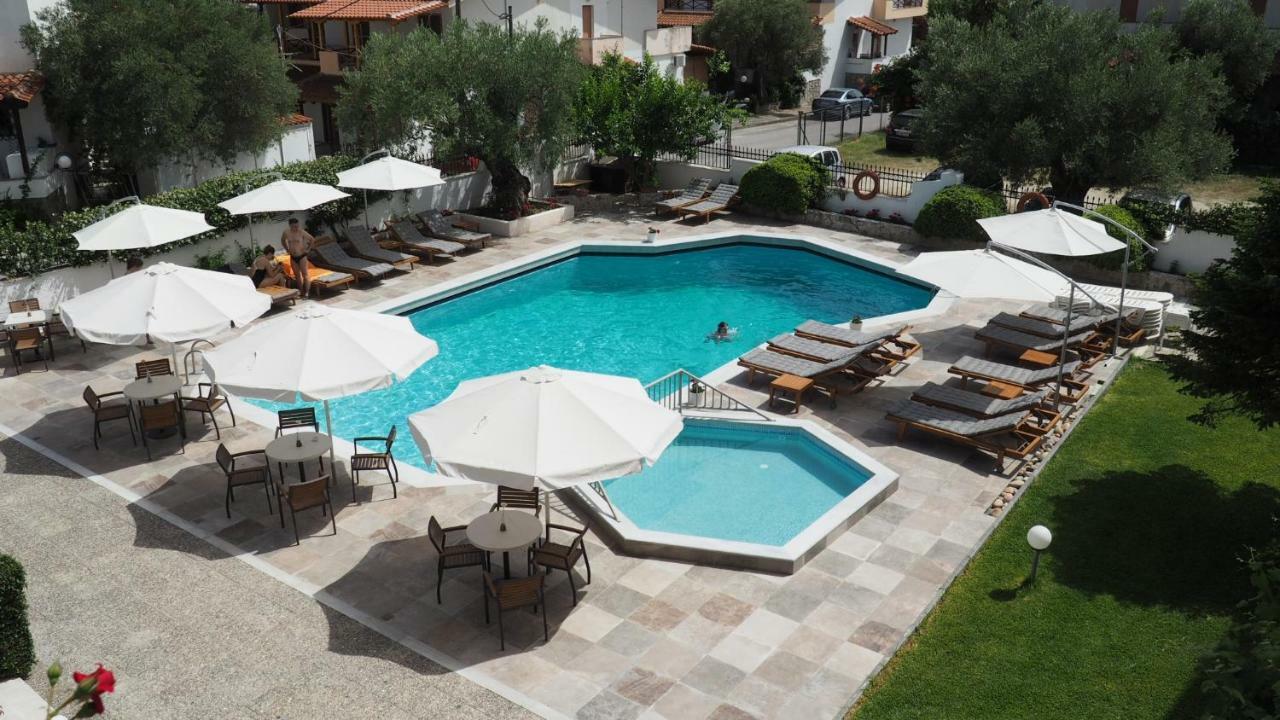 Evridiki Hotel Skala Fourkas Ngoại thất bức ảnh
