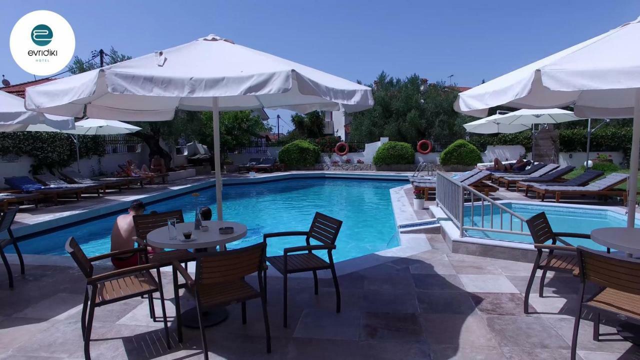 Evridiki Hotel Skala Fourkas Ngoại thất bức ảnh